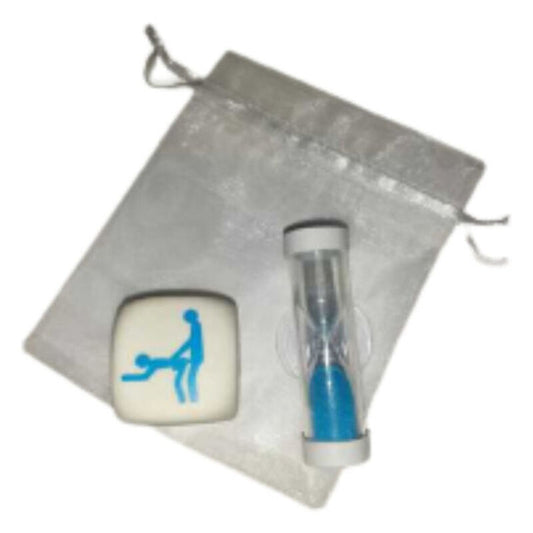 DIABLO PICANTE - DADO DE POSTURA KAMASUTRA PARA MENINOS COM AMPULHETA