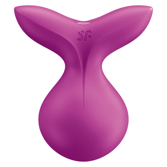 SATISFYER - VIBRADOR VIVA LA VULVA 3 ROXO POSER