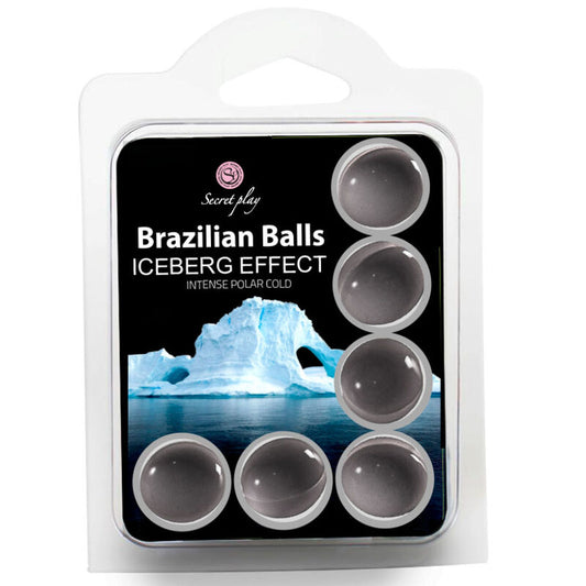 CONJUNTO SECRET PLAY 6 BOLAS COM EFEITO ICEBERG BRASILEIRO