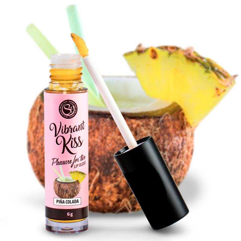 SECRETPLAY - VIBRANT KISS LIP GLOSS - PINA COLADA
