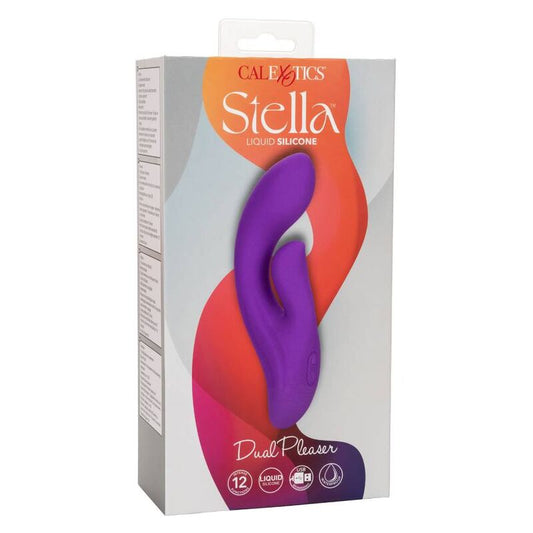 CALEXOTICS - STELLA DUAL PLEASER ROXO