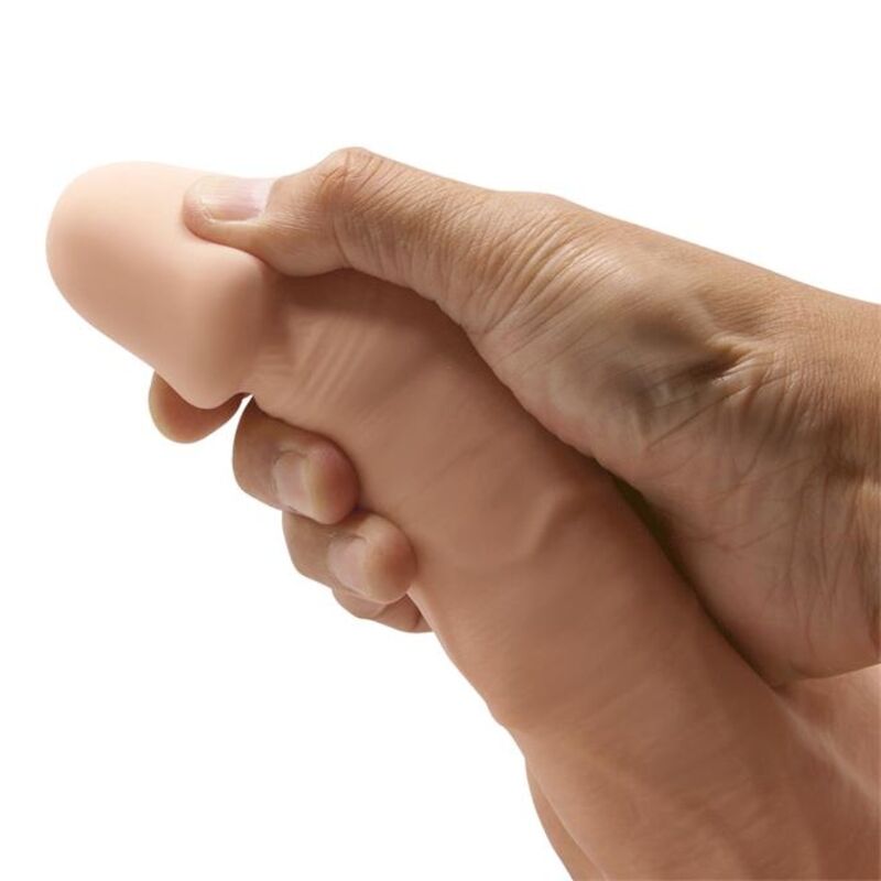 BAILE - BELLE ENCONTRE BAHAMUT FLEXIBLE REALISTIC DILDO 21.8 CM NATURAL