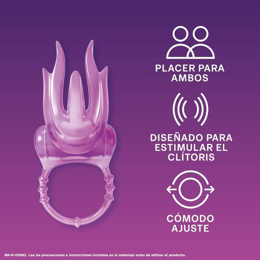 DUREX - ANEL PENIANO COM VIBRAÇÃO INTENSA DIABLILLO