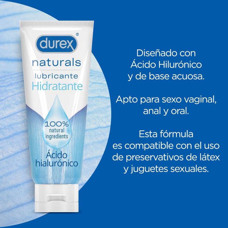 DUREX - LUBRIFICANTE HIDRATANTE NATURAL 100 ML