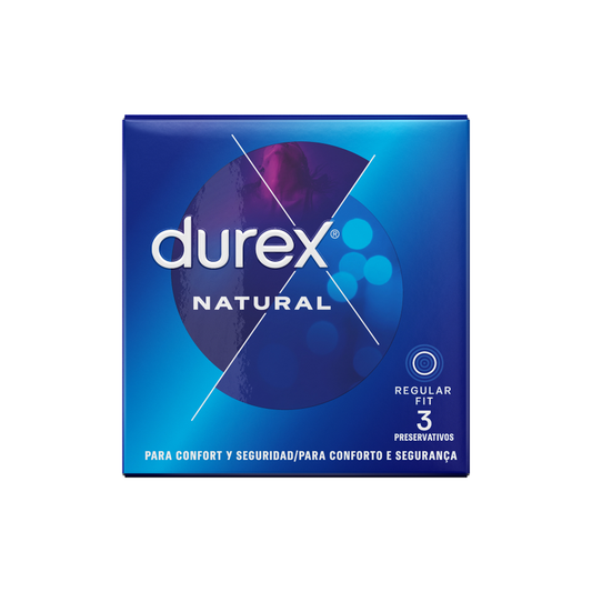 DUREX - CLASSIC NATURAL 3 UNIDADES