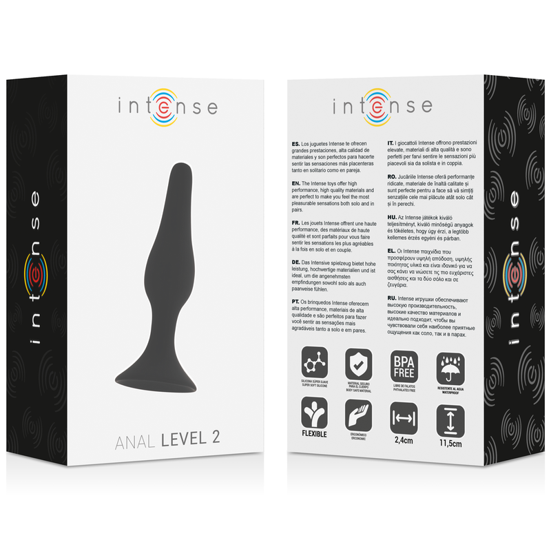 INTENSO - NAL NÍVEL 2 11,5CM PRETO