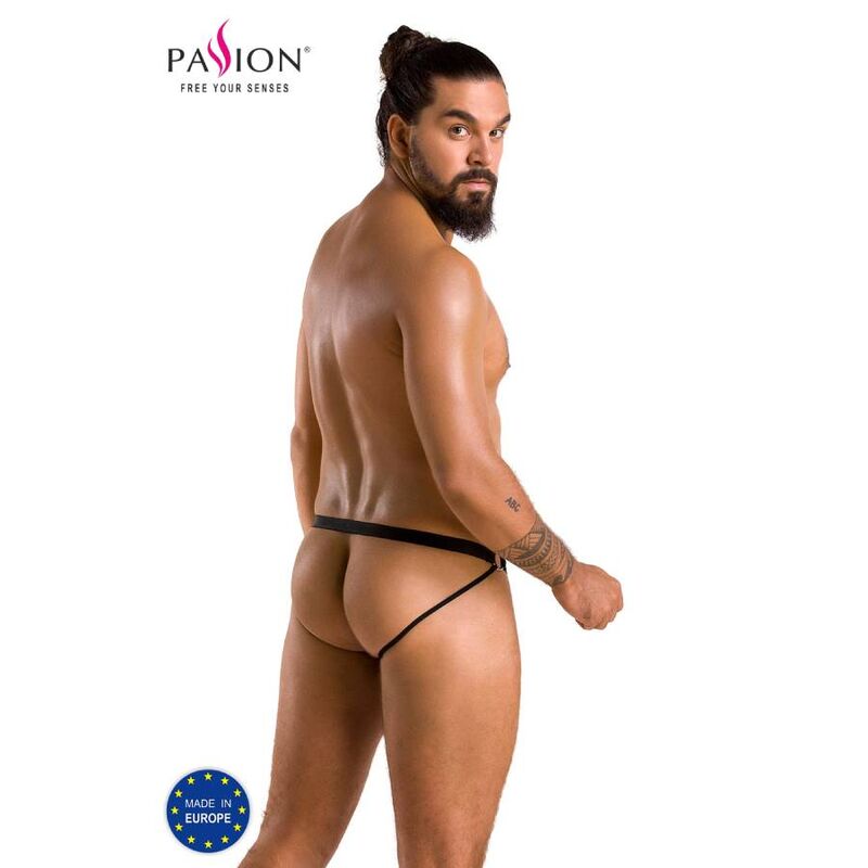 PASSION - 034 CUECA ABERTA LUKE NEGRO L/XL