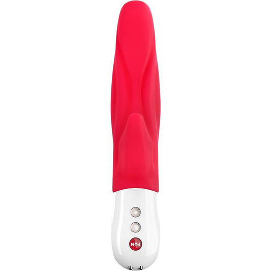 FUN FACTORY - VIBRADOR DUPLO LADY BI VERMELHO ÍNDIA