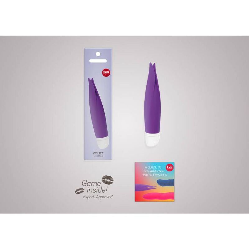 FUN FACTORY - VIBRADOR VOLITA SLIM ROXO