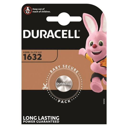 DURACELL - PILHA BOTÃO LITIO CR1632 3V 1 UNIDADE?