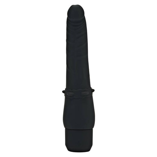 SEJA REAL - VIBRADOR PRETO CLÁSSICO E SUAVE