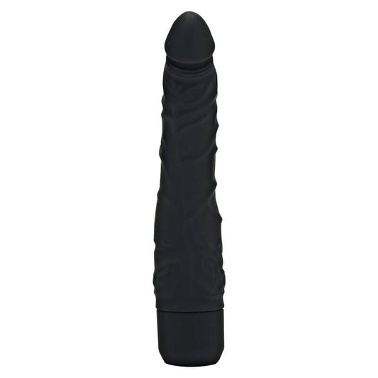 SEJA REAL - VIBRADOR CLÁSSICO SLIM PRETO
