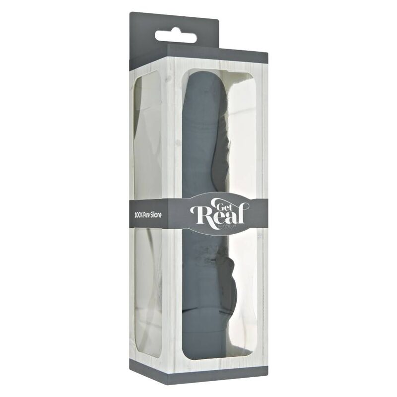 SEJA REAL - VIBRADOR STIM PRETO CLÁSSICO