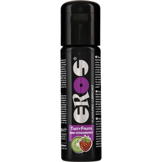 EROS - LUBRIFICANTE DE FRUTAS SABOROSAS MORANGO E KIWI 100 ML