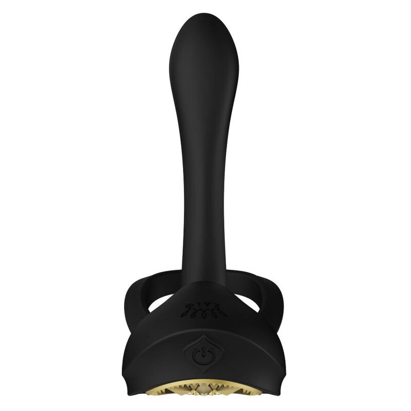 ZALO - VIBRATING COUPLES RING BAYEK BLACK