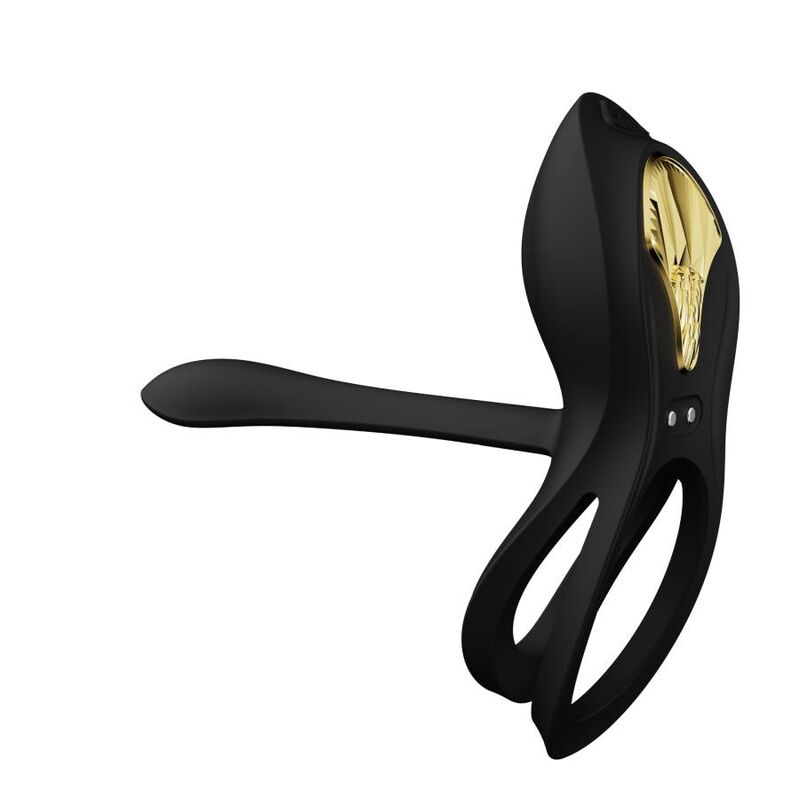 ZALO - VIBRATING COUPLES RING BAYEK BLACK