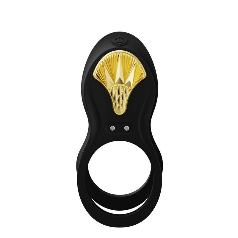 ZALO - VIBRATING COUPLES RING BAYEK BLACK