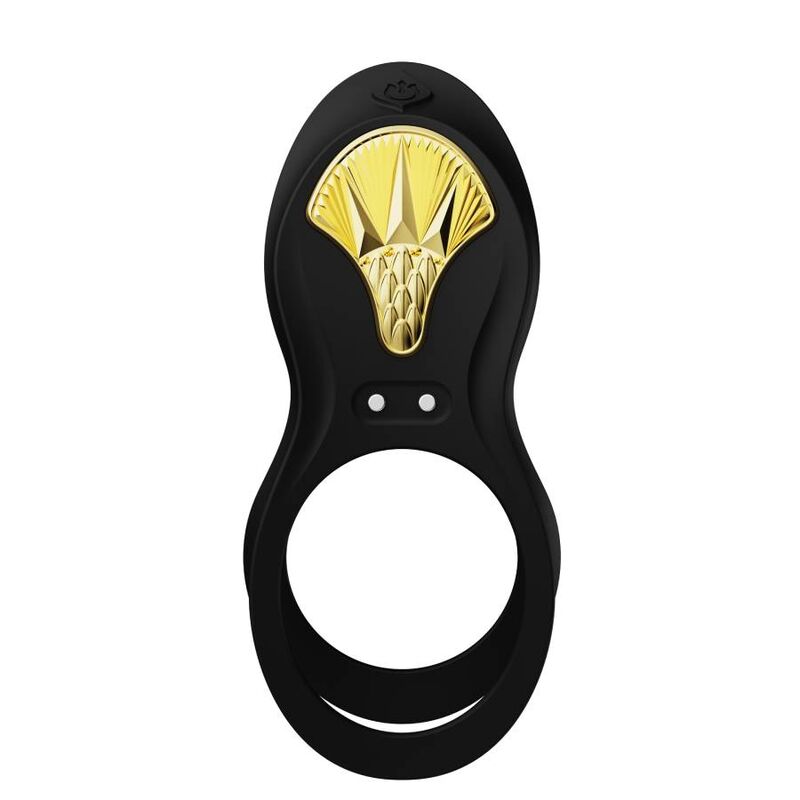 ZALO - VIBRATING COUPLES RING BAYEK BLACK