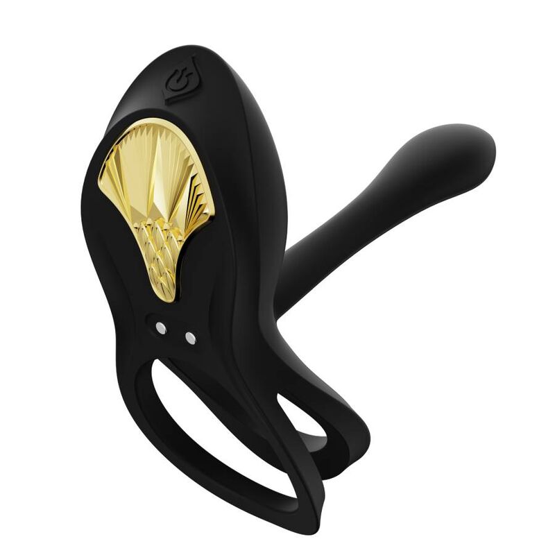 ZALO - VIBRATING COUPLES RING BAYEK BLACK
