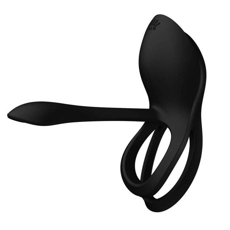 ZALO - VIBRATING COUPLES RING BAYEK BLACK