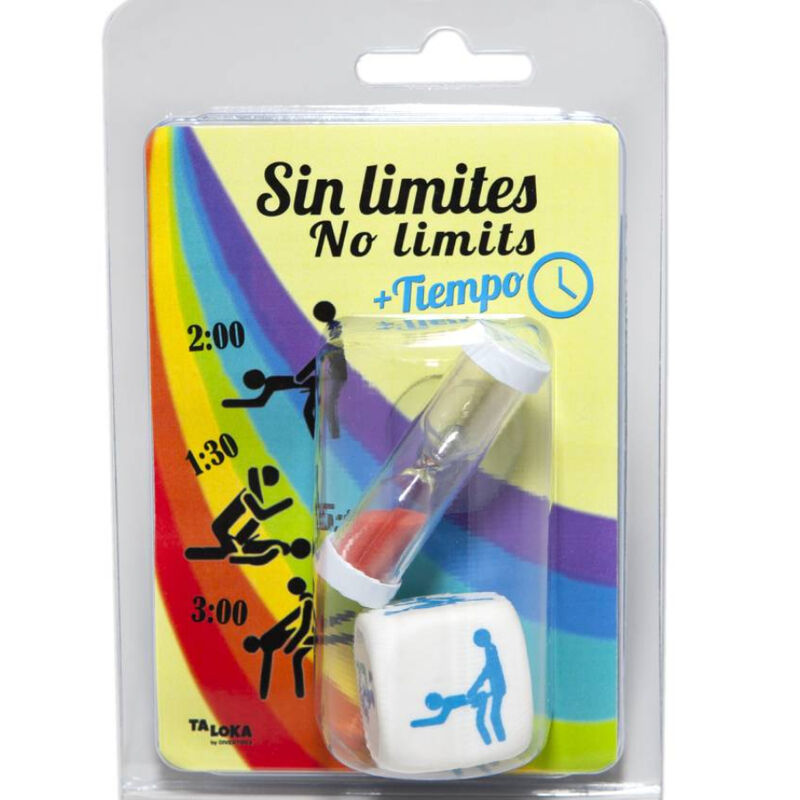 TALOKA - DADOS COM POSIÇÕES + AMPULHETA SEM LIMITES