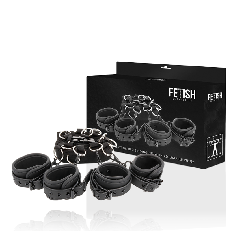 FETISH SUBMISSIVE - LUXURY BED RELIX SET WITH NOPRENE LINING