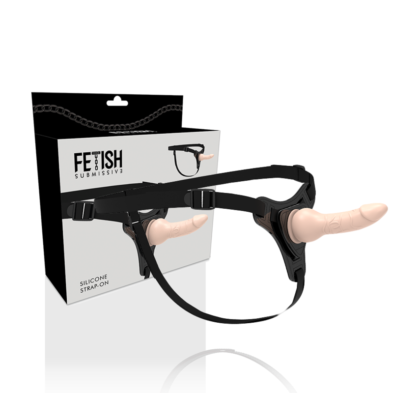 ARREIO FETICHE SUBMISSIVO - CARNE REALISTA SILICONE 16CM