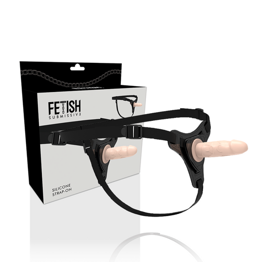 ARREIO FETICHE SUBMISSIVO - CARNE REALISTA SILICONE 12,5 CM