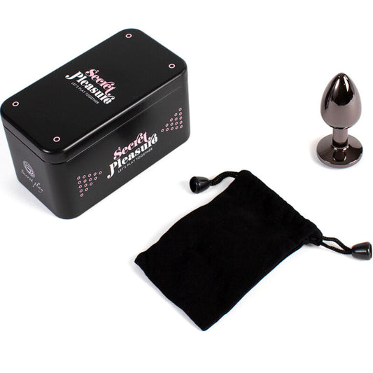 SECRETPLAY - PLUG ANAL PEQUENO DE METAL 7 CM