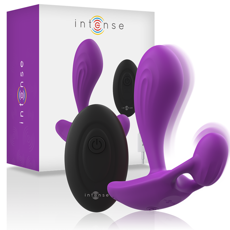 INTENSO - PLUG ANAL DE CONTROLE REMOTO SHELLY ROXO