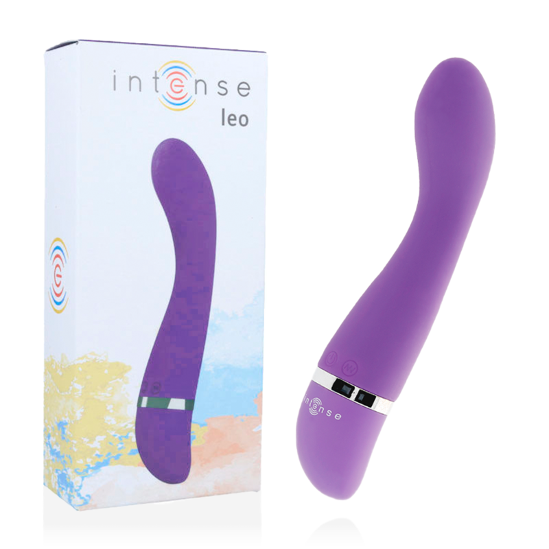 INTENSO - VIBRADOR DE SILICONE DE LUXO LEO LILAC