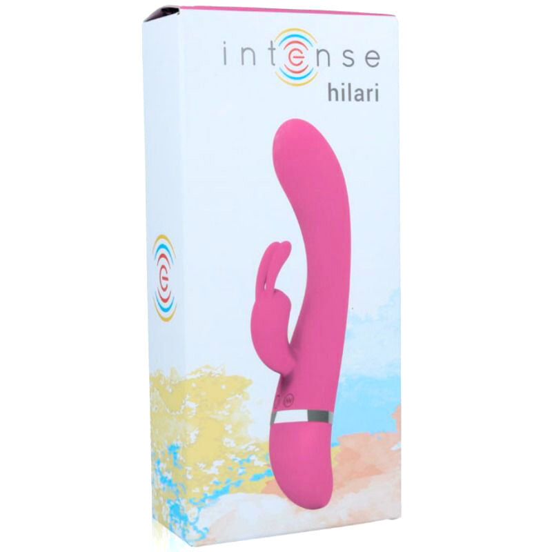 INTENSO - VIBRADOR DE SILICONE ROSA DE LUXO HILARI