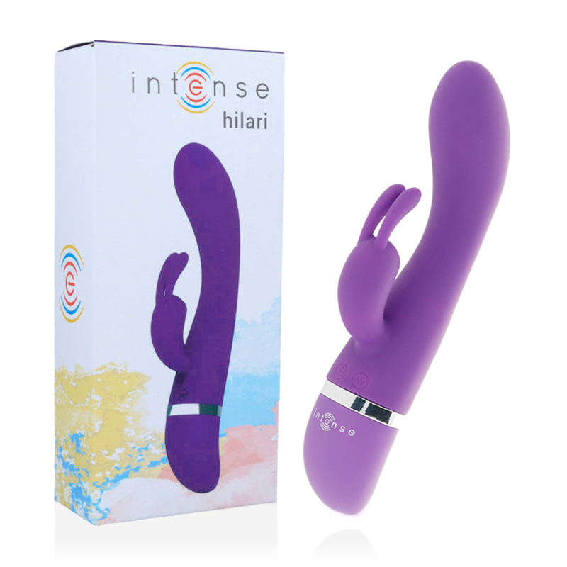 INTENSO - VIBRADOR DE SILICONE DE LUXO LILAC HILARI