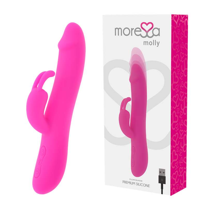 MORESSA - MOLLY RECARREGÁVEL DE SILICONE PREMIUM