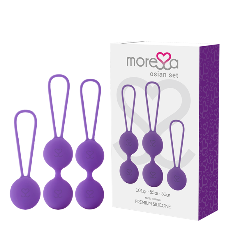 MORESSA - CONJUNTO OSIAN PREMIUM SILICONE LILÁS