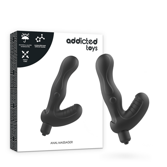 ADDICTED TOYS - ESTIMULADOR DE PRÓSTATA ANAL DE SILICONE P-SPOT VIBE