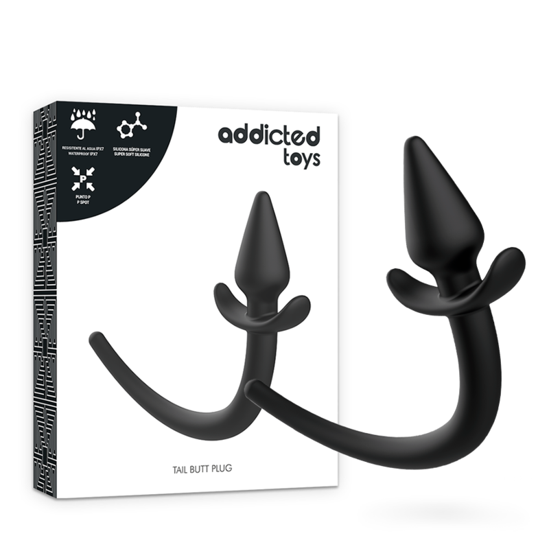 ADDICTED TOYS - PLUG ANAL DE SILICONE PARA CACHORRO