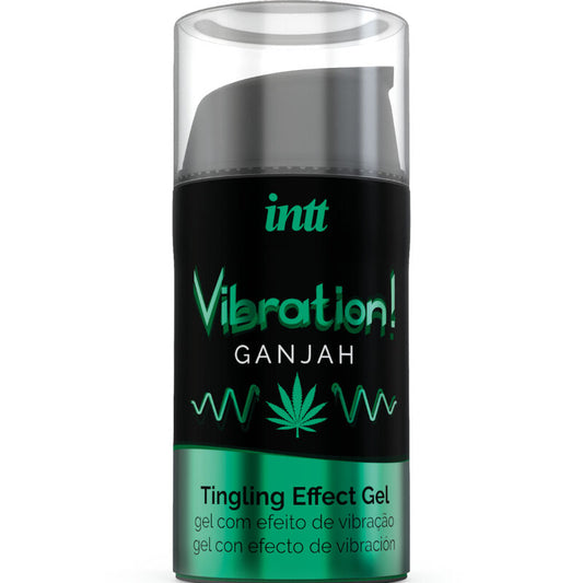 INTT - PODEROSO ESTIMULANTE ÍNTIMO CANNABIS GEL VIBRANTE LÍQUIDO 15ML