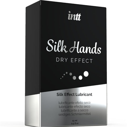 INTT LUBRIFICANTS - LUBRIFICANTE PARA AS MÃOS SILK FÓRMULA DE SILICONE CONCENTRADO 15 ML