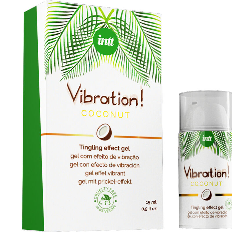 INTT - VIBRATION GEL POWERFUL STIMULATING LIQUID VIBRATOR VEGAN