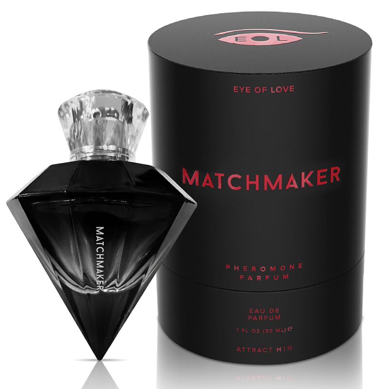 EYE OF LOVE - LGBTQ MATCHMAKER BLACK DIAMOND PERFUME PHEROMONES FOR HIM 30 ML