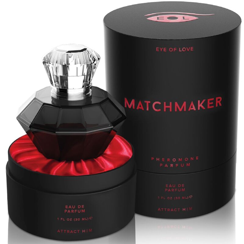 EYE OF LOVE - LGBTQ MATCHMAKER BLACK DIAMOND PERFUME PHEROMONES FOR HIM 30 ML