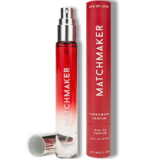 EYE OF LOVE - MATCHMAKER PERFUME DE FEROMÔNIO DIAMANTE VERMELHO ATRAI 10 ML