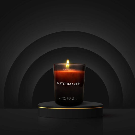 EYE OF LOVE - MATCHMAKER VELA DE MASSAGEM DIAMANTE NEGRO LATTIRER 150 ML