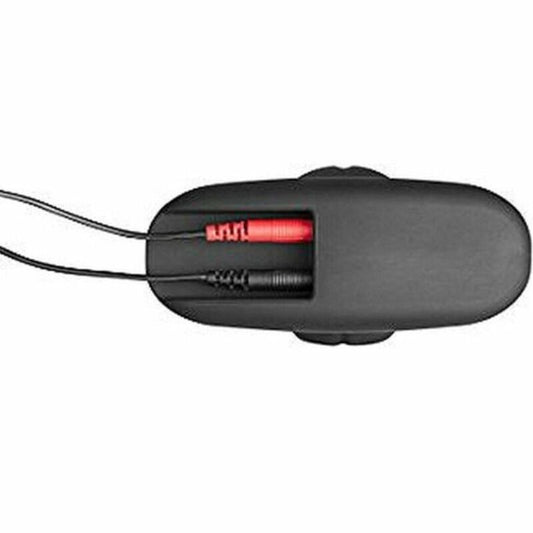 ELECTRASTIM - PLUG ANAL GRANDE DE SILICONE PRETO ROCKER