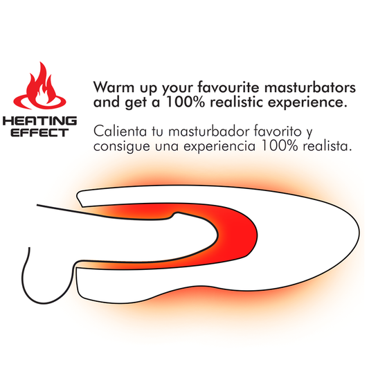 JAMYJOB - MASTURBADOR AQUECEDOR E GIRATÓRIO SPIN-X