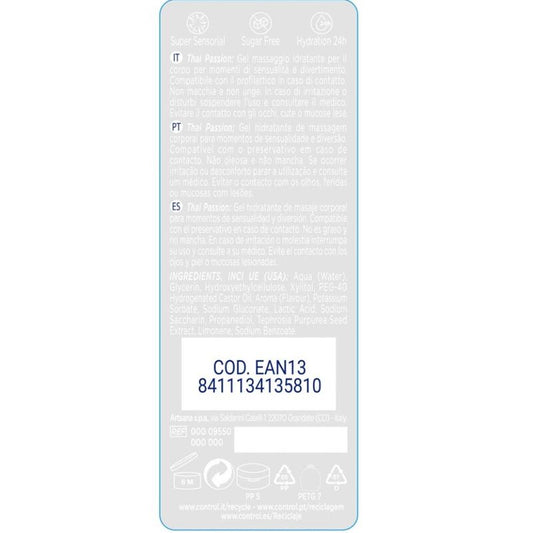 CONTROL - 2 EM 1 MASSAGEM E PRAZER TAILANDÊS PAIXÃO 200 ML