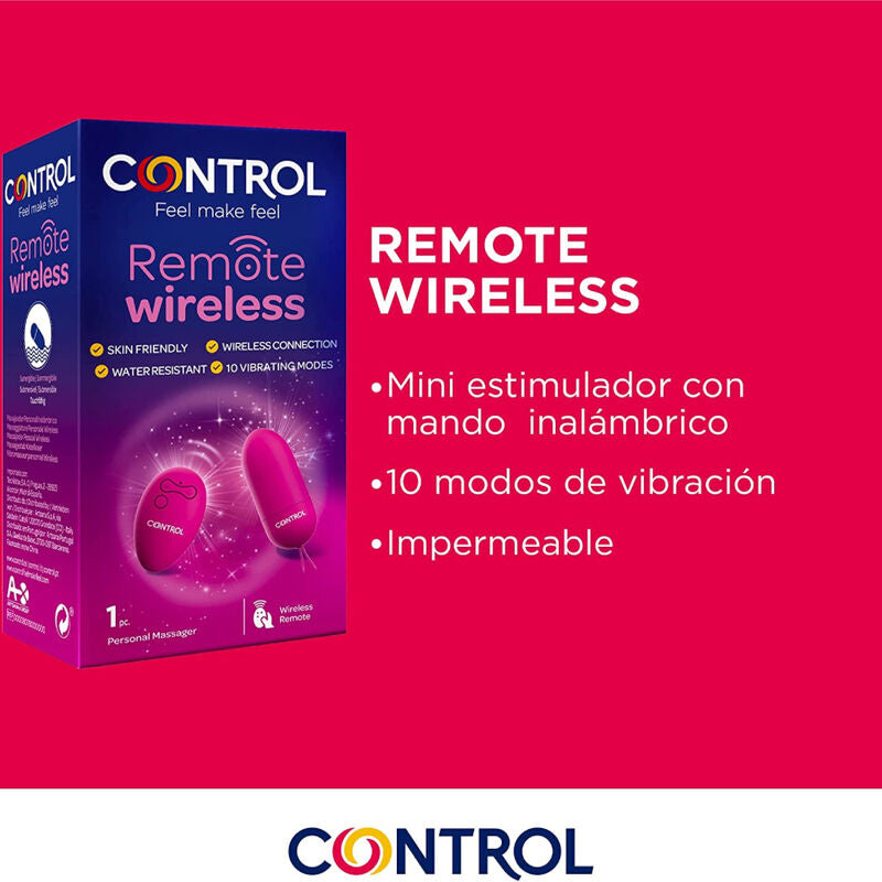 CONTROLE - CONTROLE REMOTO SEM FIO PARA O MASSAGEADOR PESSOAL