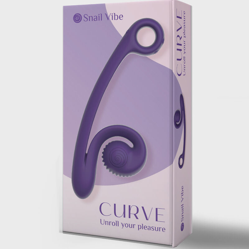 SNAIL VIBE - VIBRADOR CURVE NARANJA
