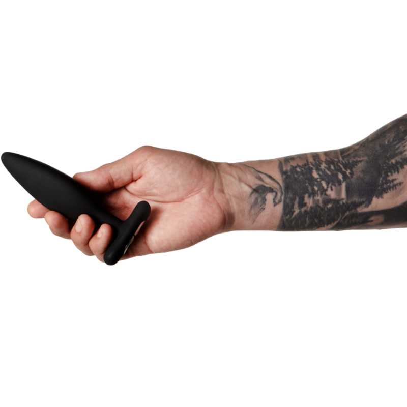 EU JOGO - EGON PLUG VIBRADOR ANAL PRETO